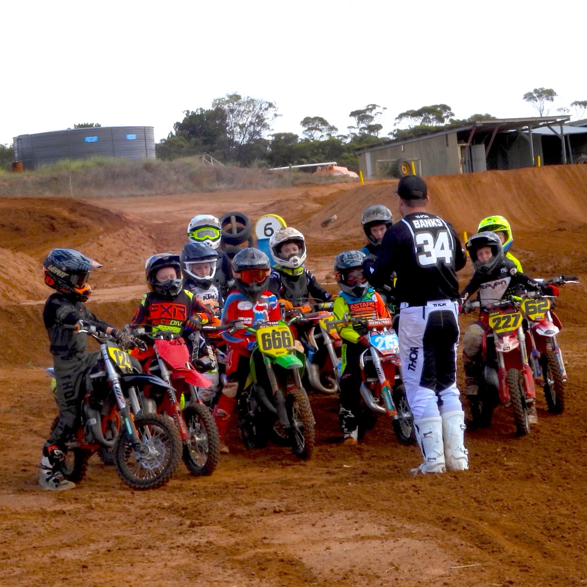 Professional motocross coaching